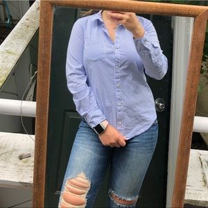 Abercrombie Stripped Button-up Shirt